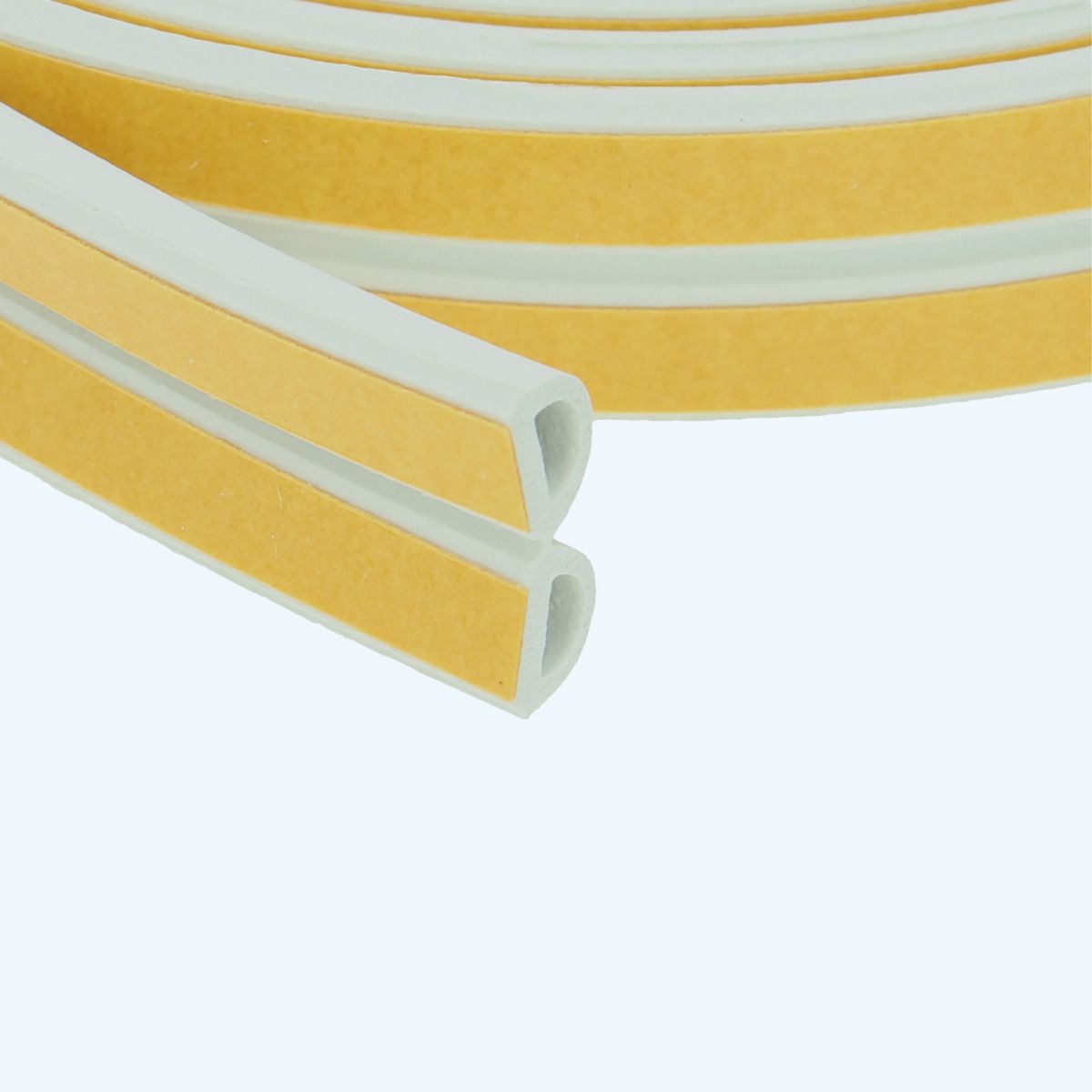 Isofour tochtband EPDM type D 9 x 6 mm wit (2x3m)