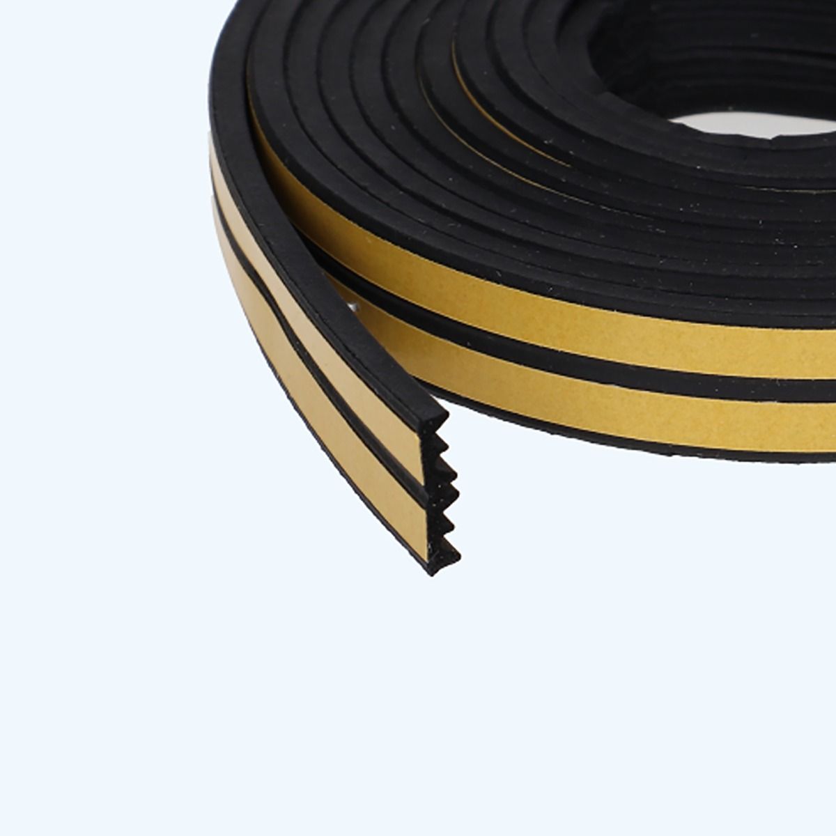 Isofour Dichtungsband EPDM Typ E 9 x 4 mm schwarz (2x3m)