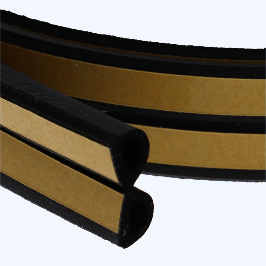 Isofour Dichtungsband EPDM Typ D 9 x 6 mm schwarz (2x3m)
