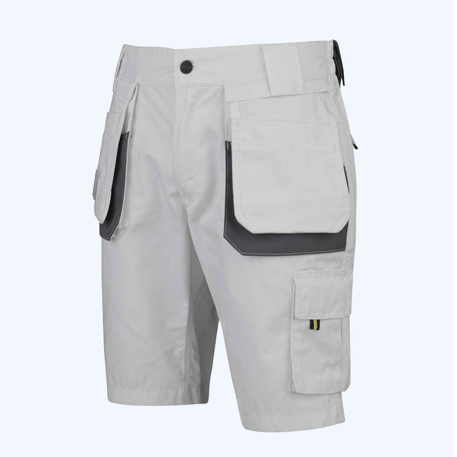 Job Short werkbroek wit