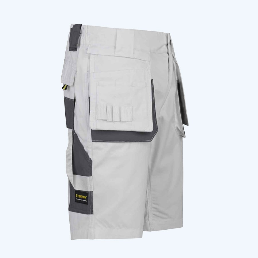 Job Short werkbroek wit