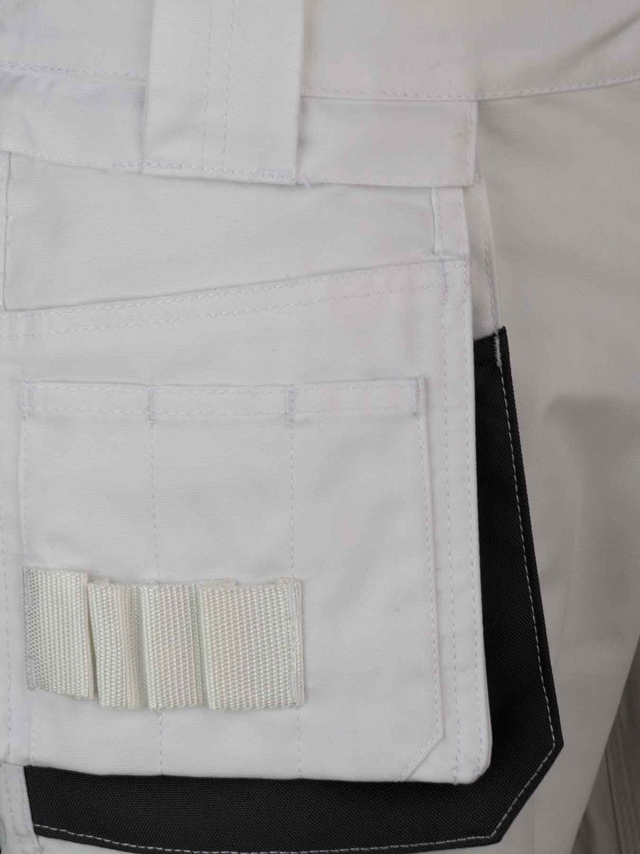 Job Short werkbroek wit