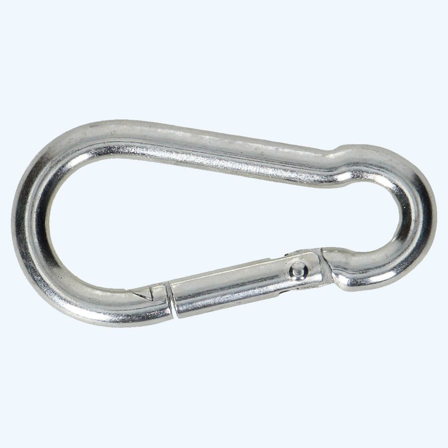 Karabinerhaken 4x40 mm verzinkt