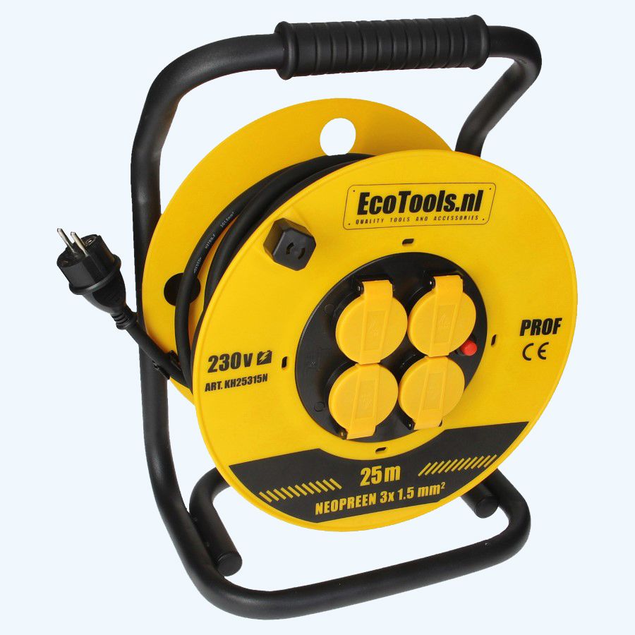 Kabelhaspel Prof 25 meter 3x1.5