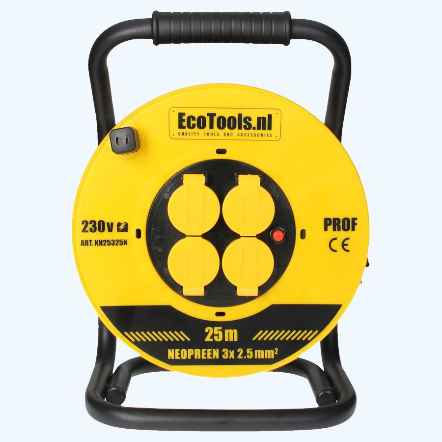 Kabelhaspel prof 25 meter 3x2.5