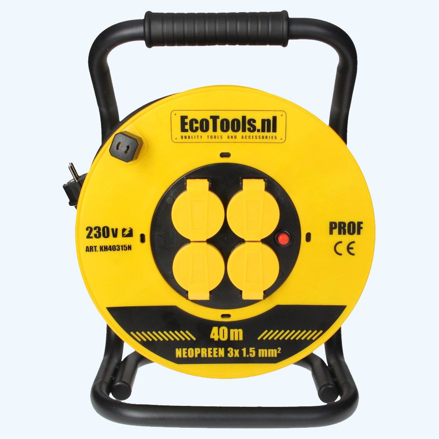Kabelhaspel PROF 40 meter 3x1.5