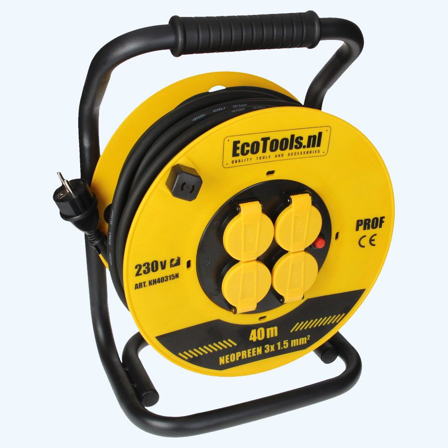 Kabelhaspel PROF 40 meter 3x1.5