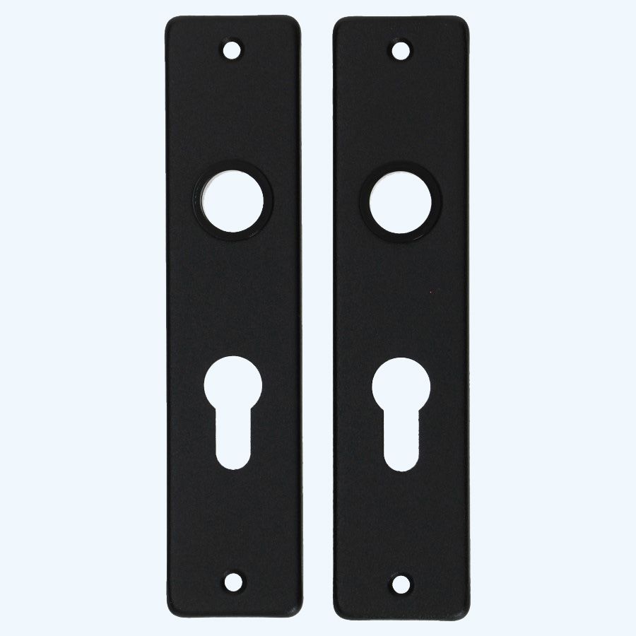 Kurzschild für Tag- und Nachtschloss PC 55 schwarz