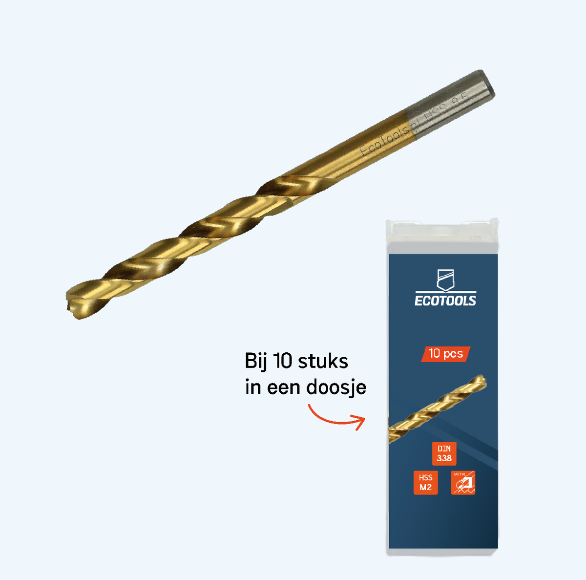 Metallbohrer 6,0 mm HSS M2 mit 7 Schneidkanten