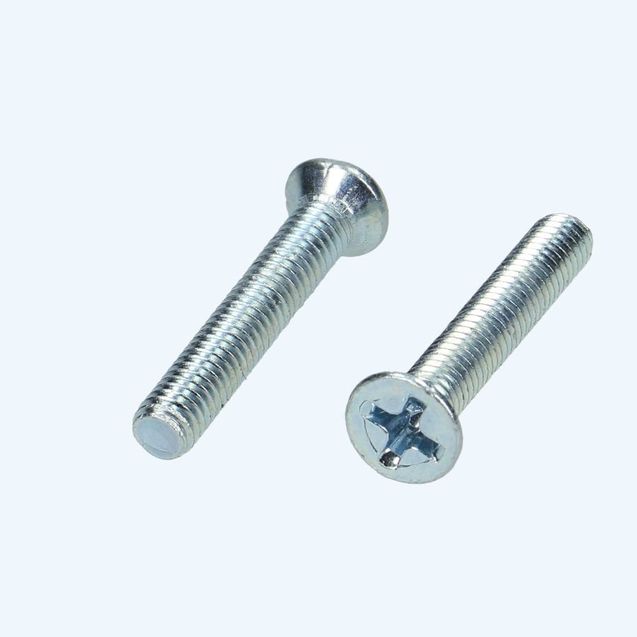 Metaalschroef verzonken kop M3 x 20 mm verzinkt