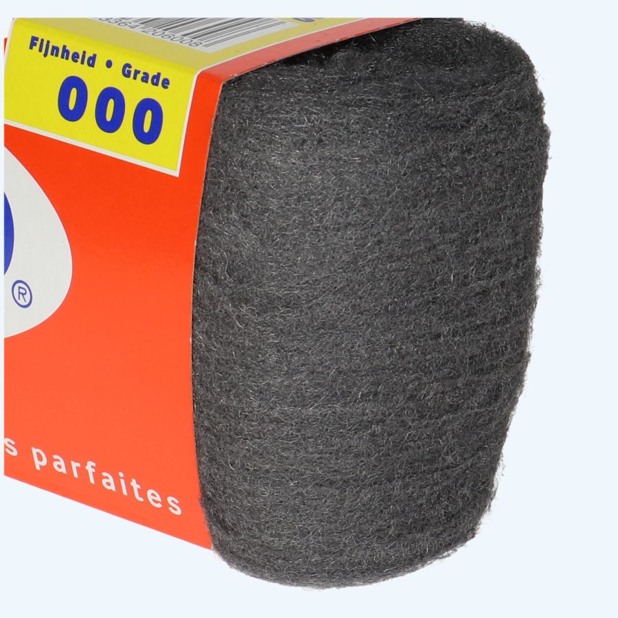 Metalino staalwol 200 gr fijnheid 000 Metalino staalwol 200 gr fijnheid 000