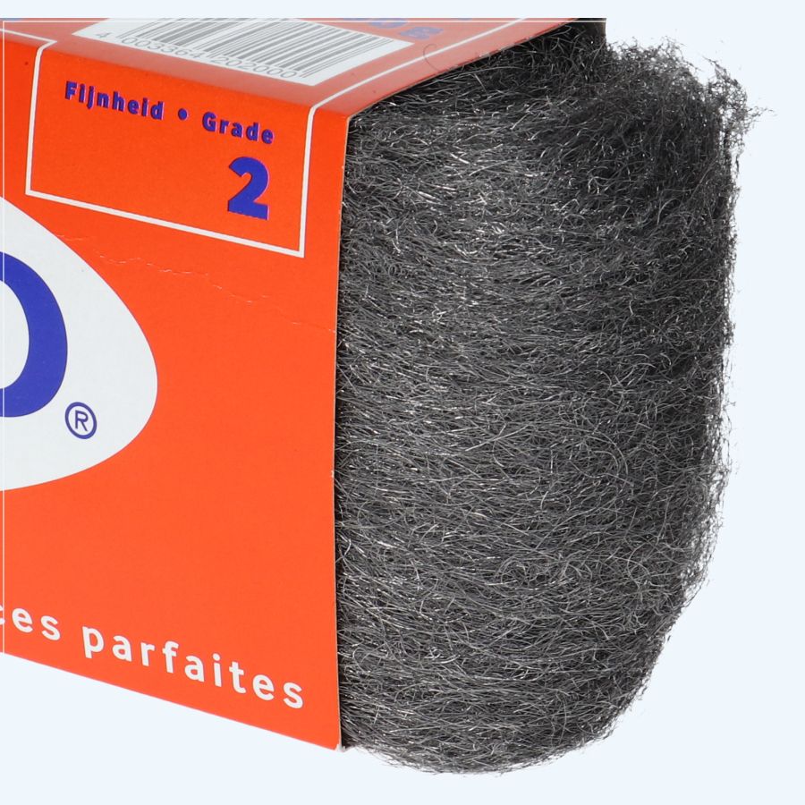 Metalino staalwol 200 gr fijnheid 2