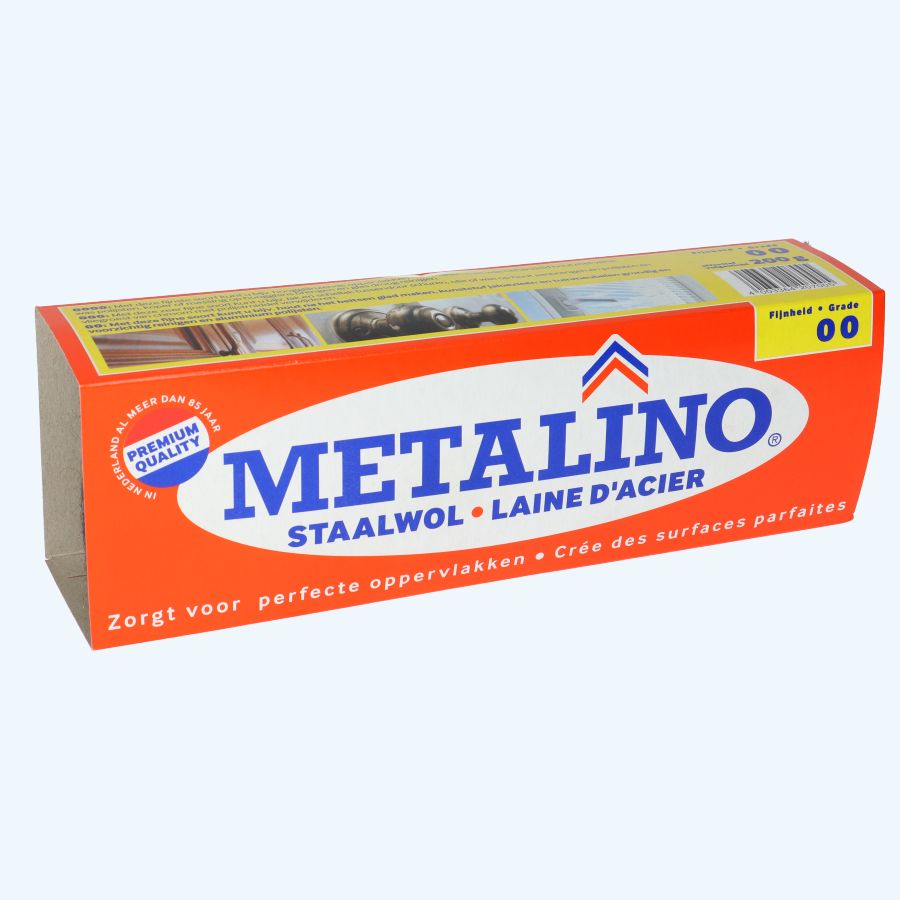 Metalino staalwol 200 gr fijnheid 00