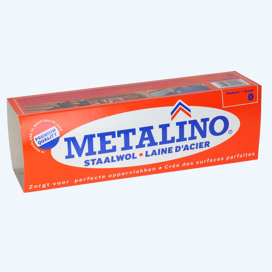 Metalino staalwol 200 gr fijnheid 0