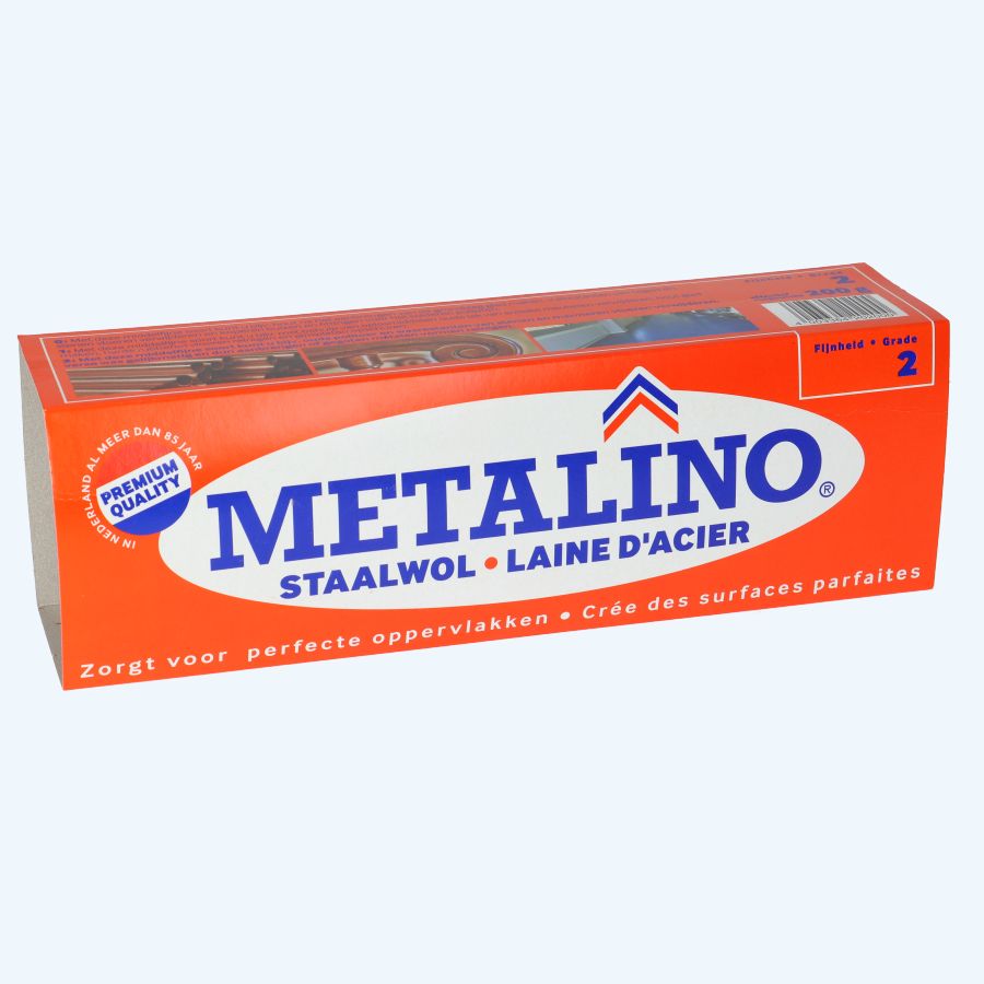 Metalino staalwol 200 gr fijnheid 2