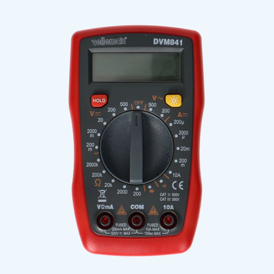 Multimeter digitaal CAT3 300V en CAT2 500V