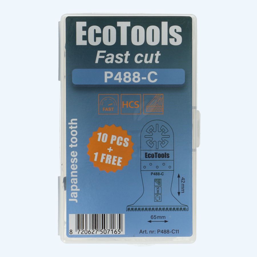 10+1 gratis multitool zaagbladen HCS type P488-C