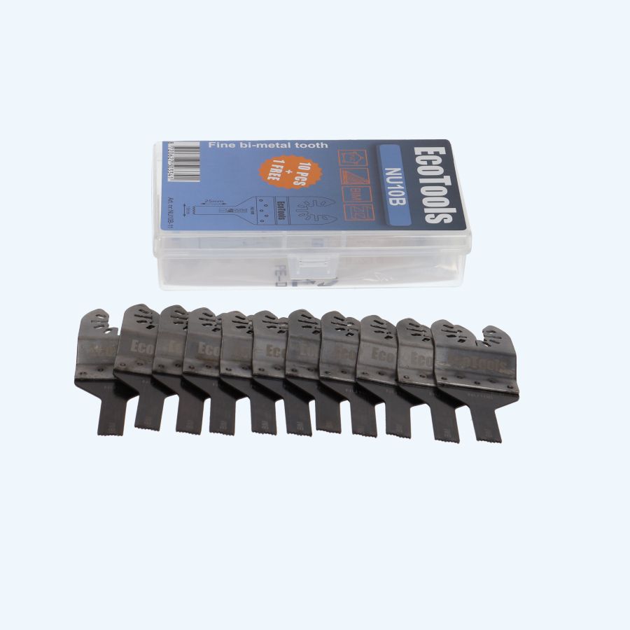 10+1 gratis multitool zaagbladen bi-metaal type NU10B