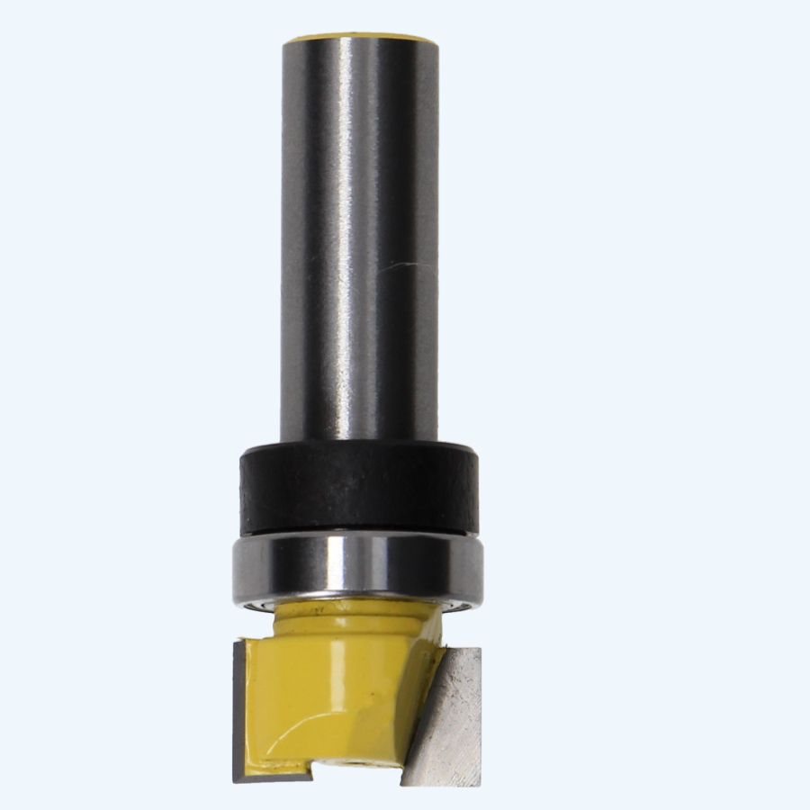 HM Kantenfräser 19 x 10 mm mit Oberlager / 12 mm Schaft