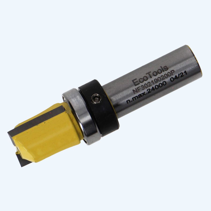 HM Kantenfräser 19 x 20 mm mit Oberlager / 12 mm Schaft HM Kantenfräser 19 x 20 mm mit Oberlager / 12 mm Schaft