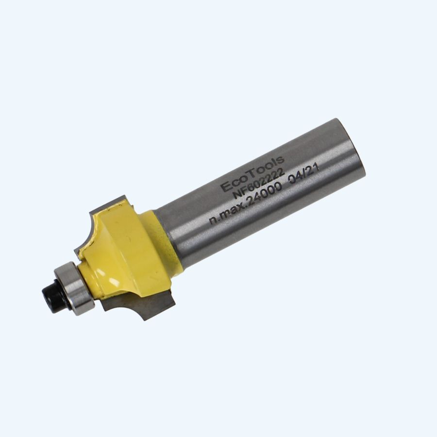 HM Viertelrundfräser R=4,8 mm / 12 mm Schaft