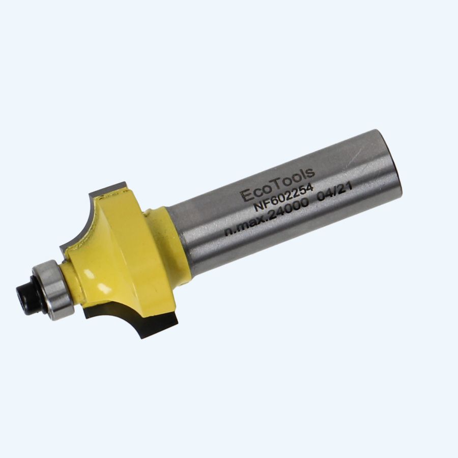 HM Viertelrundfräser R=6,3 mm / 12 mm Schaft