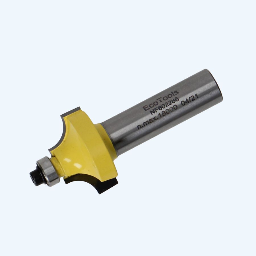 HM Viertelrundfräser R=7,9 mm / 12 mm Schaft