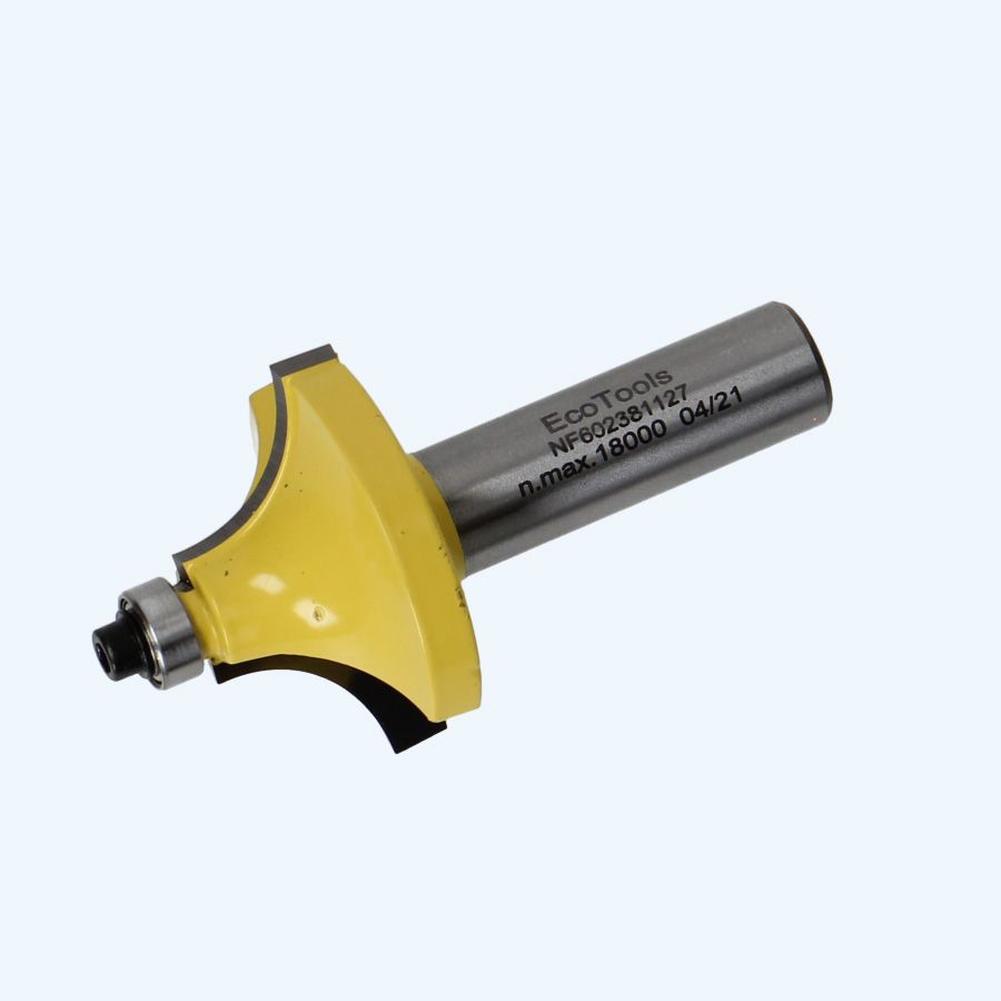 HM Viertelrundfräser R=12,7 mm / 12 mm Schaft