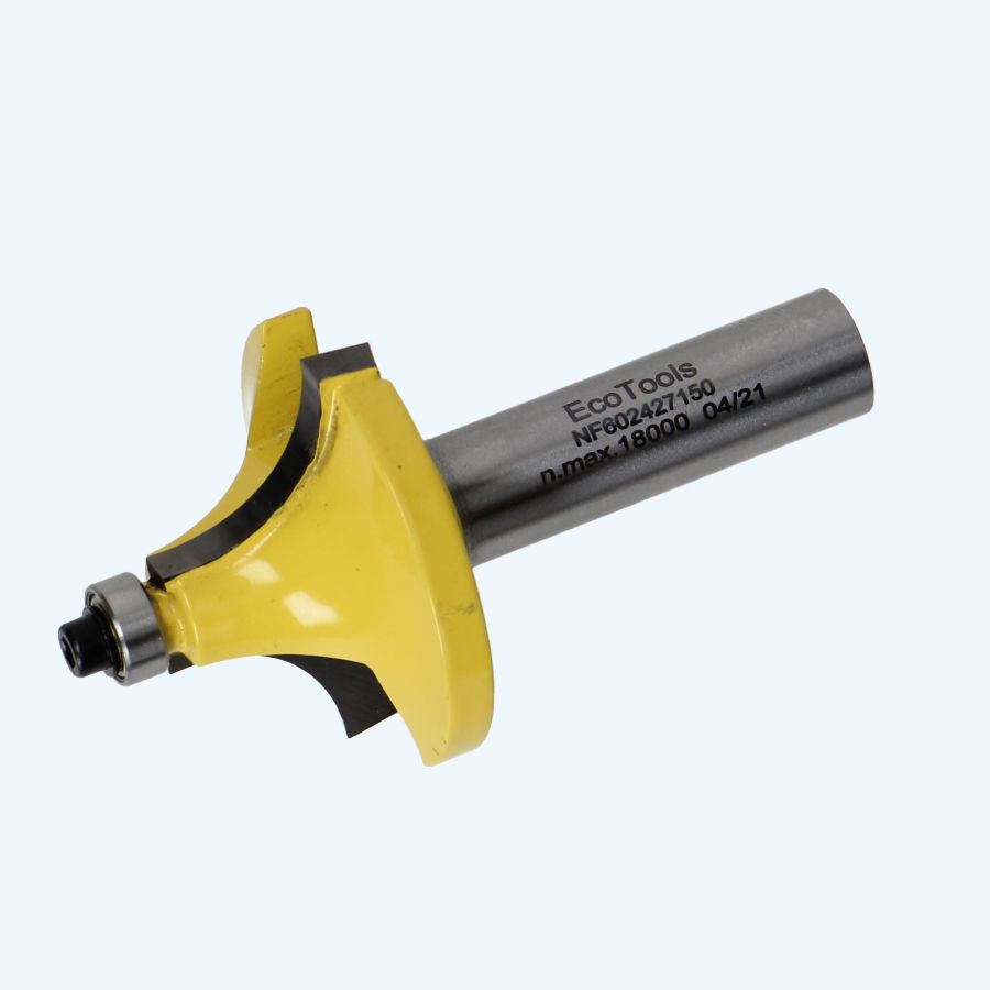 HM Viertelrundfräser R=15,9 mm / 12 mm Schaft