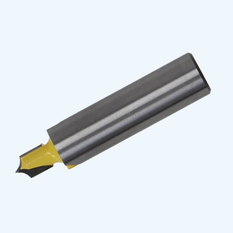 HM V-Viertelrundfräser R=6,3 / 12 mm Schaft