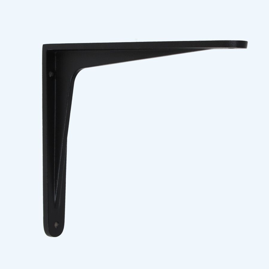 Regalträger Aluminium 190 x 165 mm schwarz