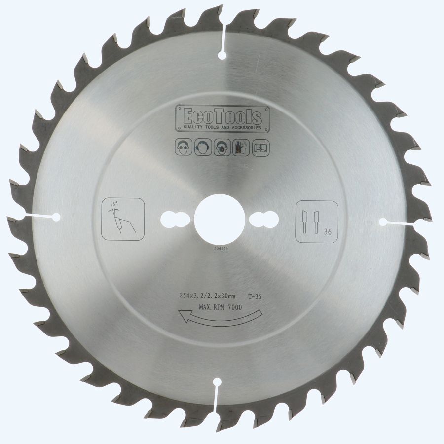 HM-zaagblad PROF 254 x 30 mm T=36