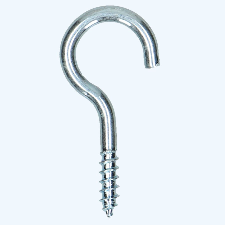 20 Stück Augenschraube verzinkt 4,0 x 55 mm