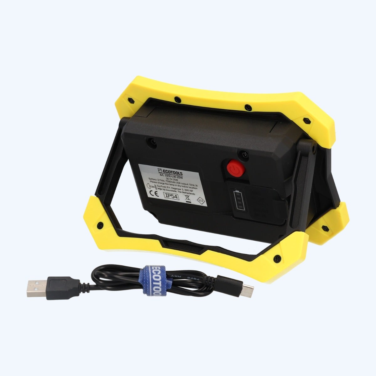 Oplaadbare LED bouwlamp 25W USB-C