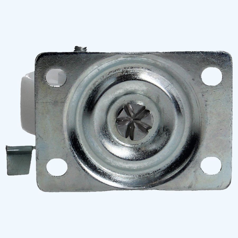 Nylon-Lenkrolle mit Bremse 63 mm 60 kg