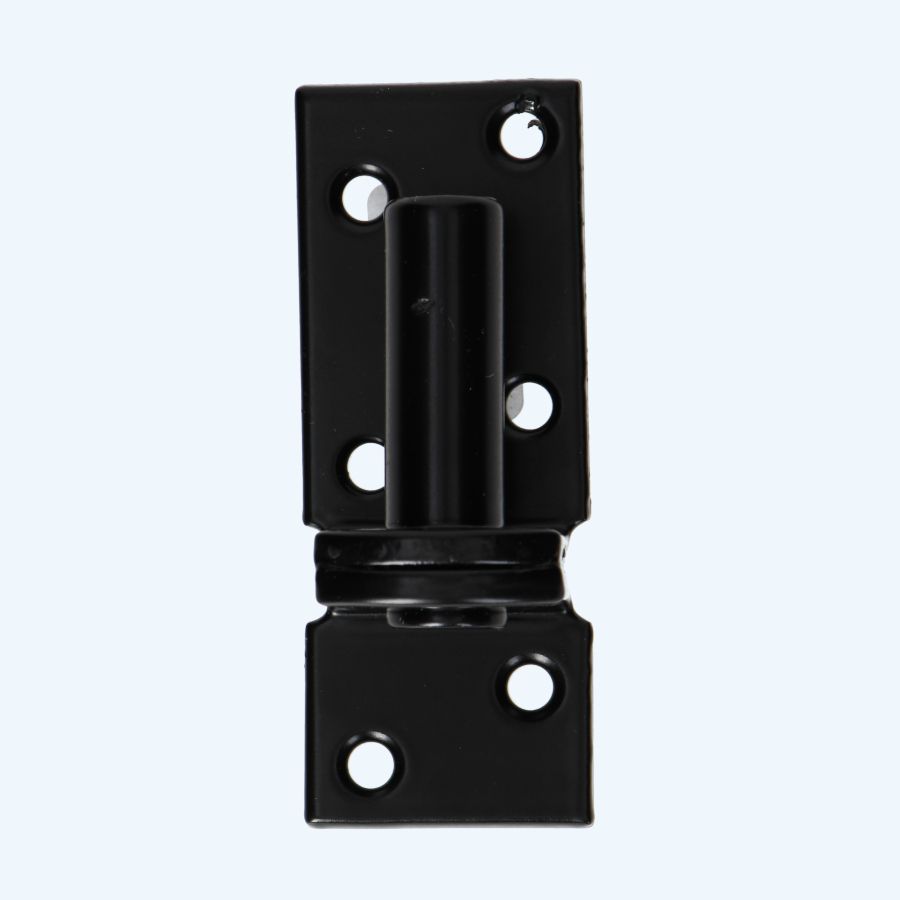 Plaatduim 40 x 5 mm pen Ø16-19 mm zwart