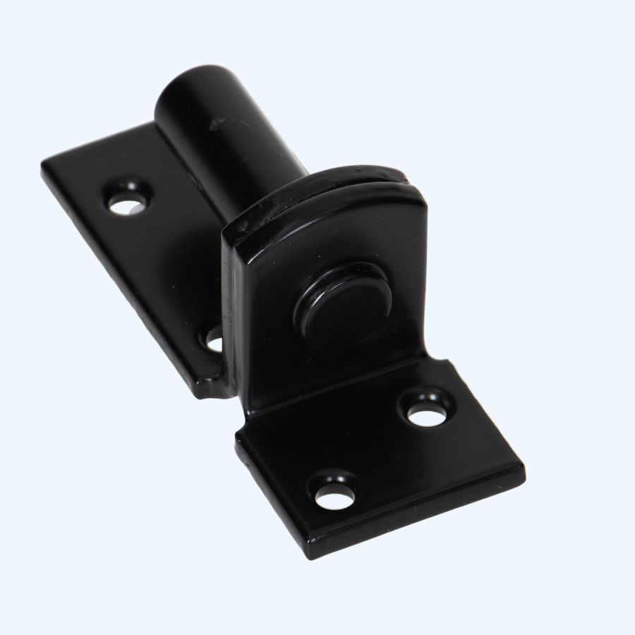 Plaatduim 40 x 5 mm pen Ø16-19 mm zwart