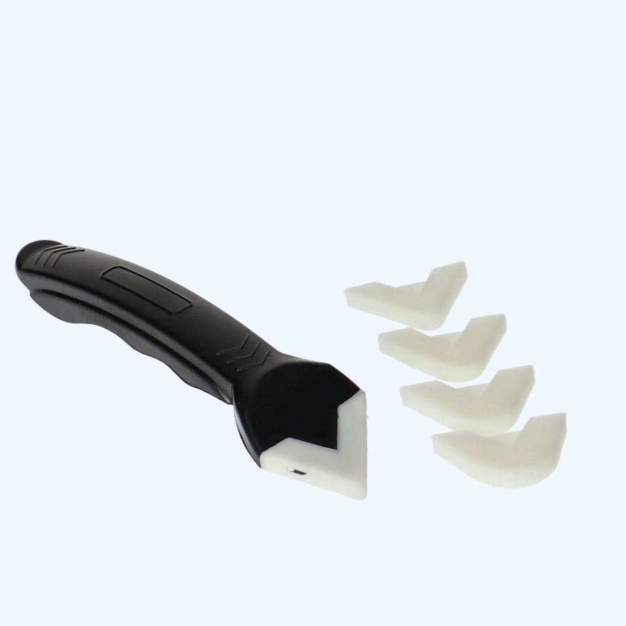 Voegspatel en kitstrijker set