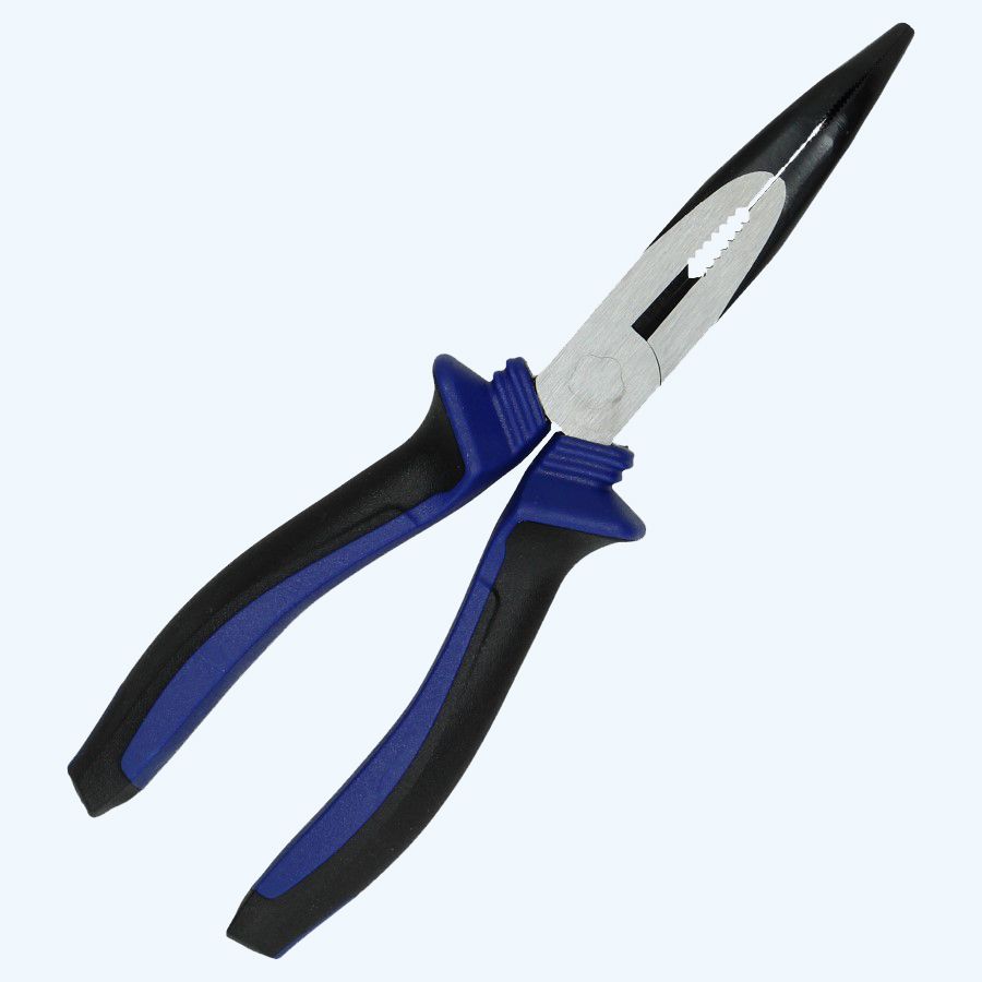 Spitzzange gebogen 200 mm