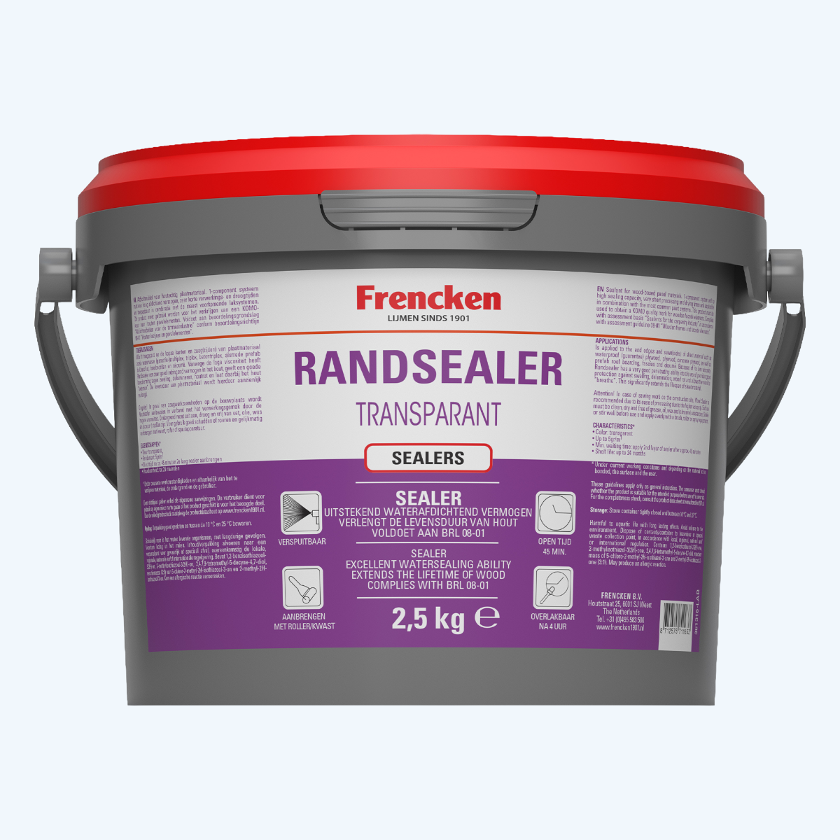 Frencken Randversiegler transparent 2,5 kg