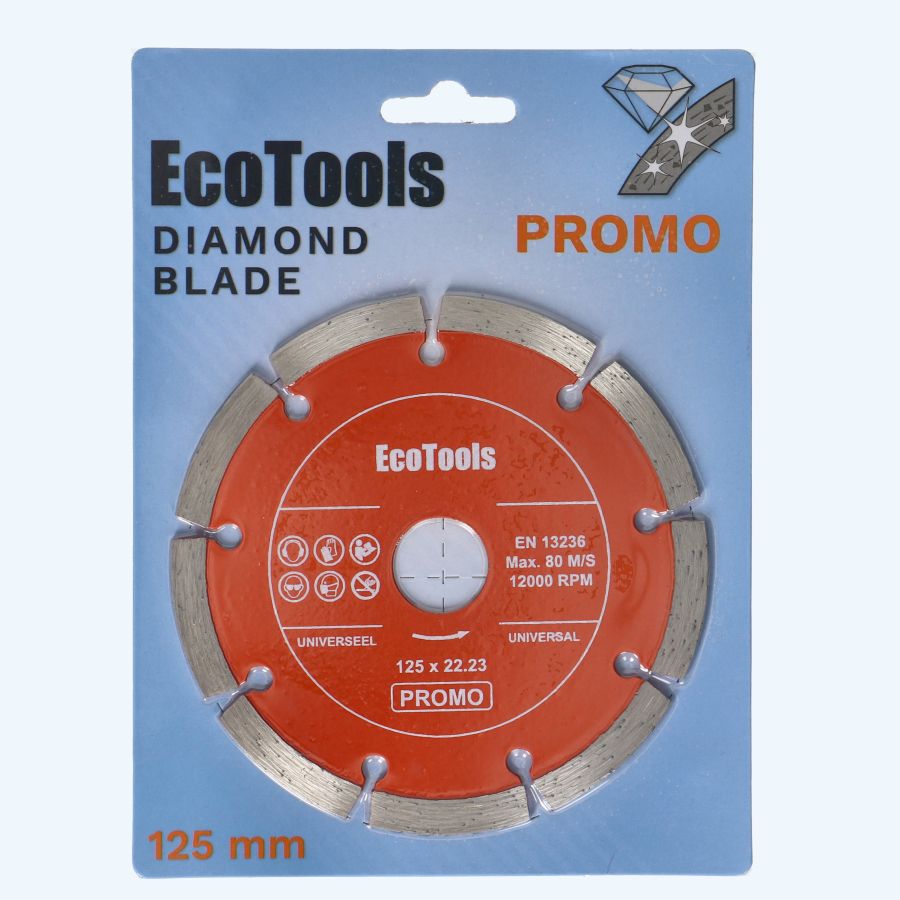 Diamantscheibe universell 125 x 22,23 mm Promo