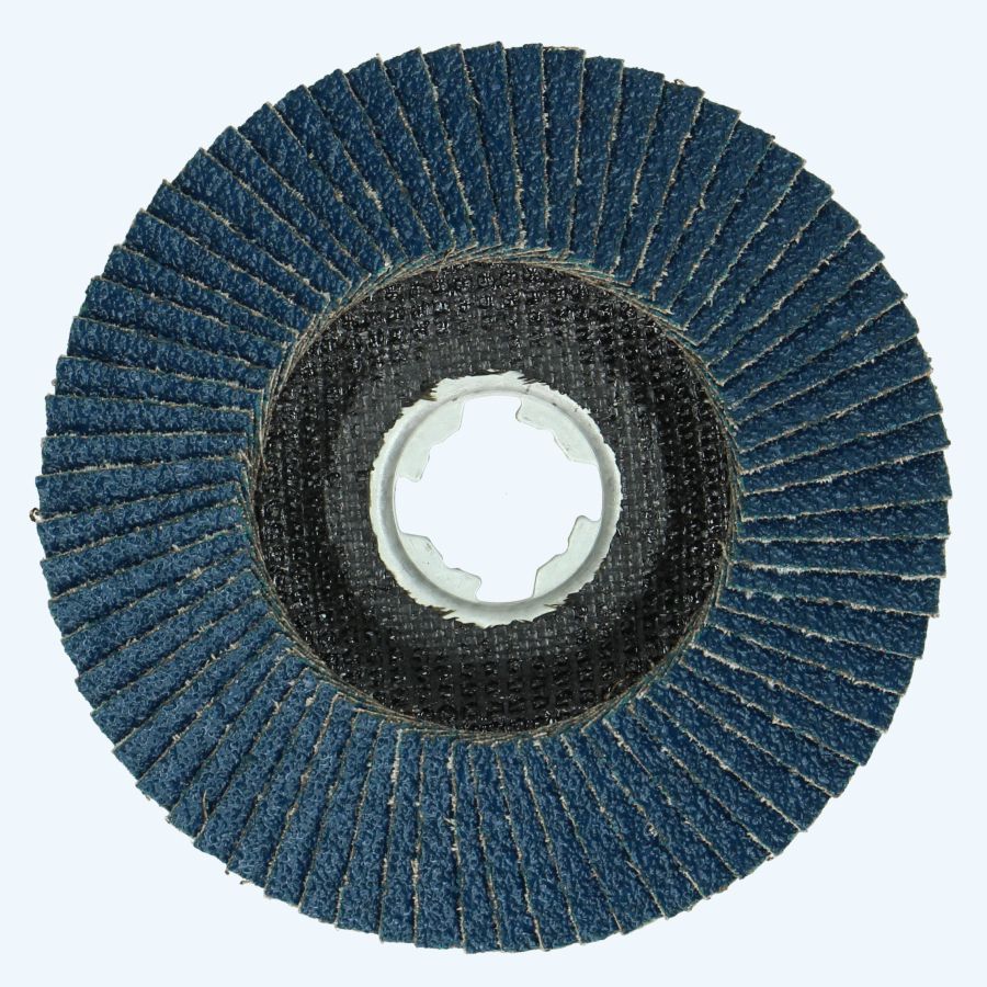 Rhodius Lamellenschijf 125 mm K40 met X-lock