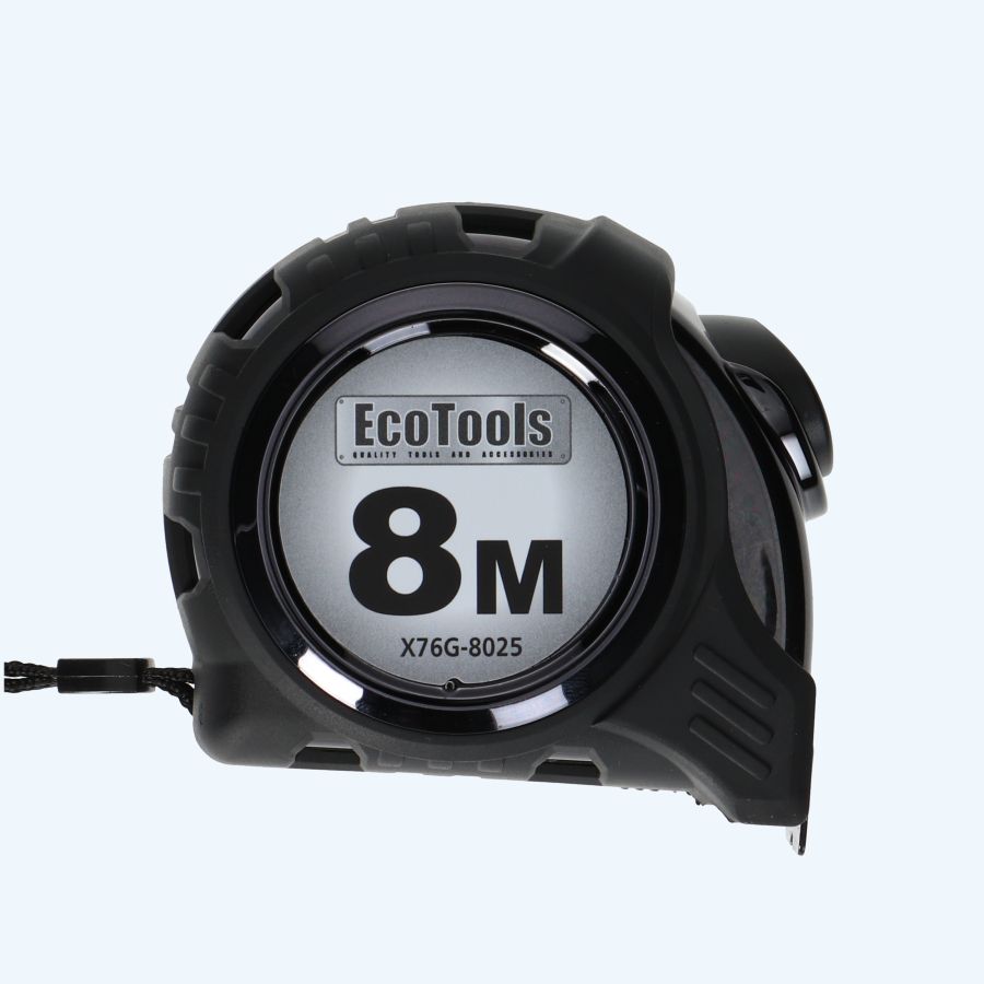 Rolmaat 8 meter x 25 mm Autolock