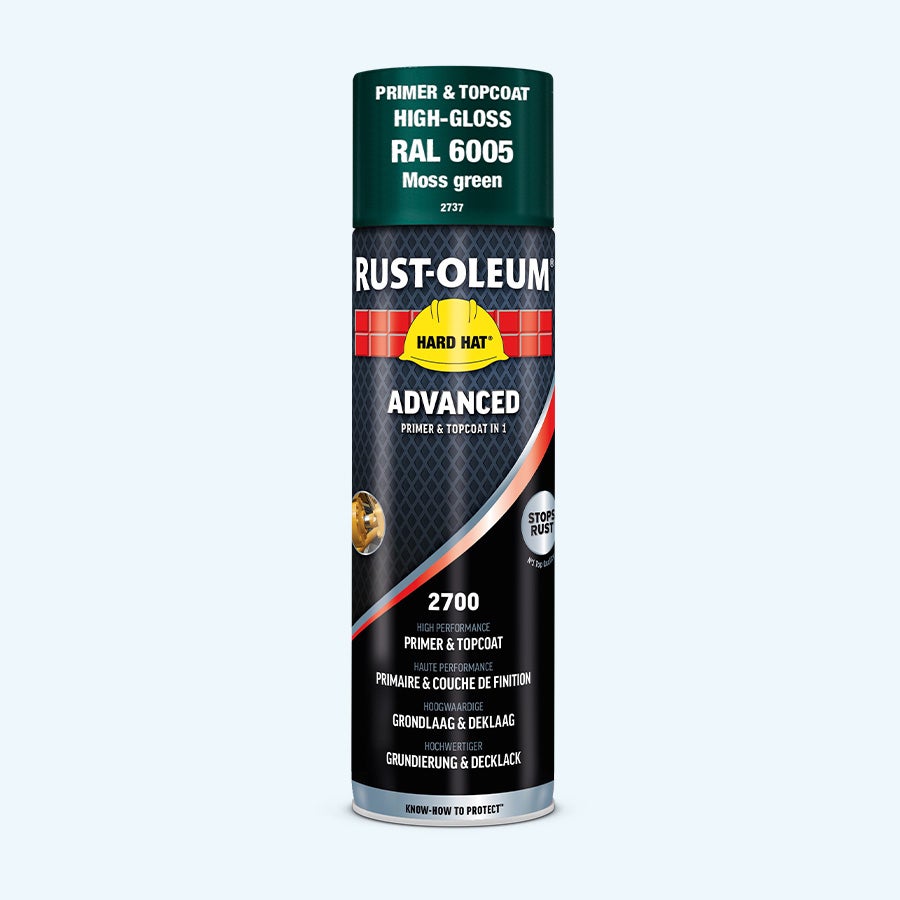 Hard Hat Advanced grondlaag + deklaag MOSGROEN 500 ml