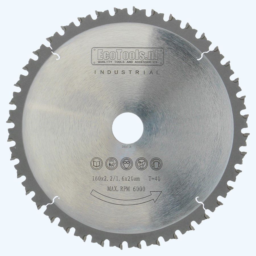 HM-zaagblad sandwichpanelen 160 x 20 mm T=40