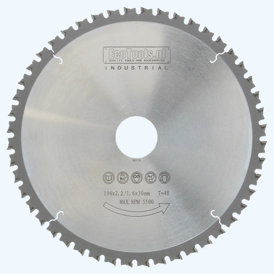 HM-zaagblad sandwichpanelen 190 x 30 mm T=48
