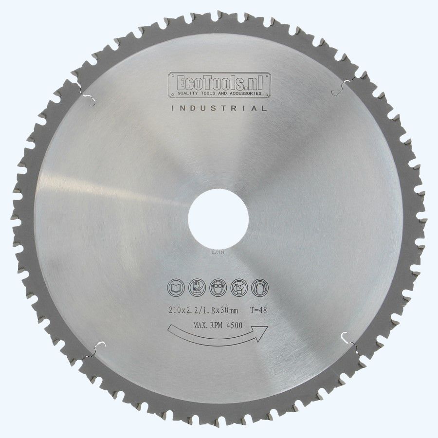 HM-zaagblad sandwichpanelen 210 x 30 mm T=48