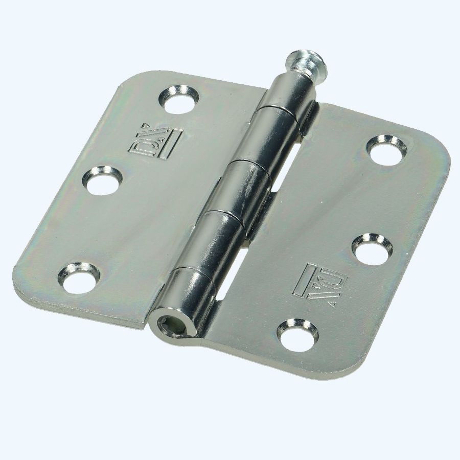 Dulimex Scharnier runde Ecken, lose Stift, Stahl 76 x 76 mm