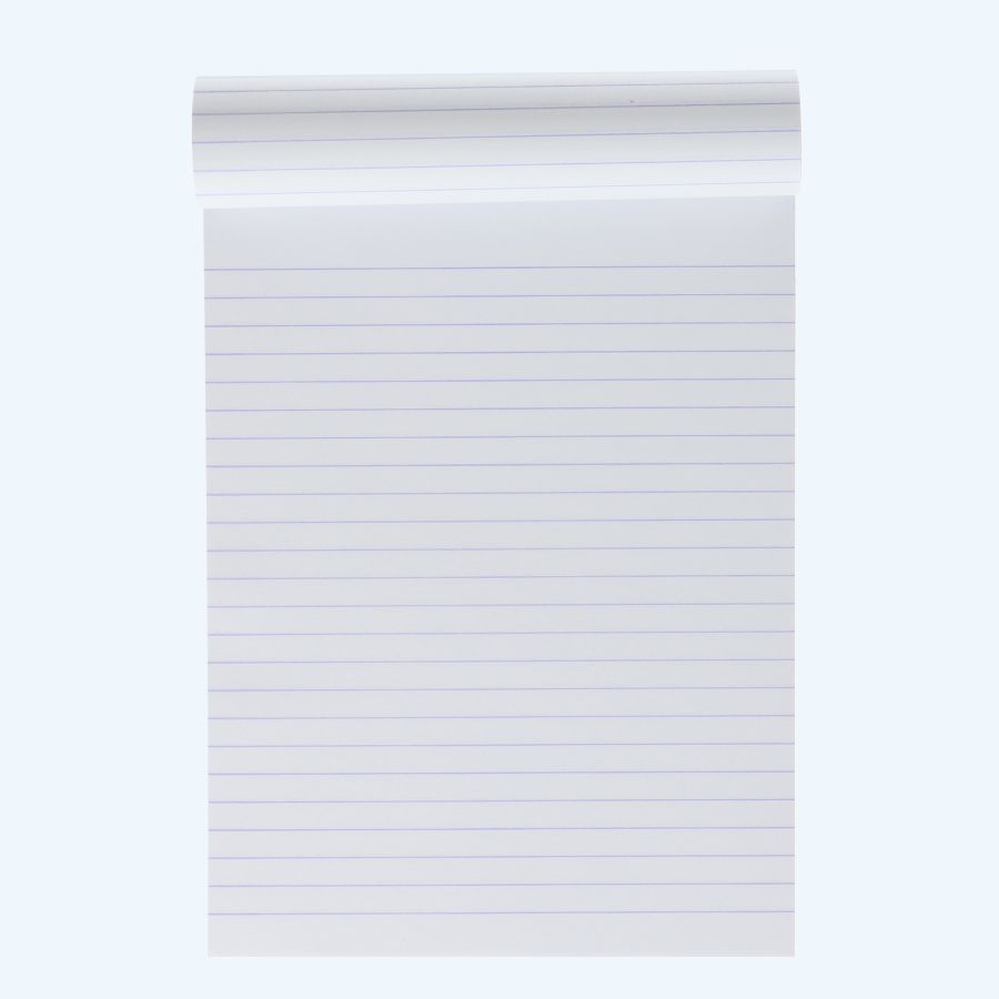 Schrijfblok gelinieerd A5 100 vel 