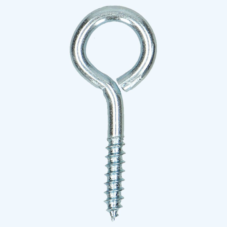 20 Stück Schrauböse verzinkt 4,4 x 40 mm